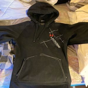 Under Armour. All Black. Size medium! 100% polyester.